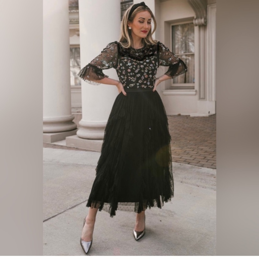 Ivy City Co Paris Dress Sz 3X Tulle Engagement Wedding Influencer Fashion
